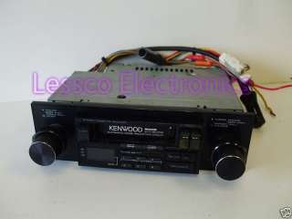 Kenwood KRC 2000 Classic Car 2 Knob Shaft Tape Stereo  