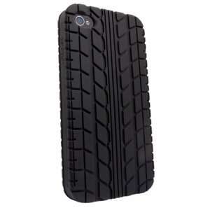  iFrogz Treadz Case for iPhone 4   Black Cell Phones 