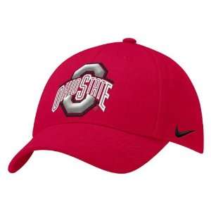  Nike Ohio State Buckeyes Scarlet Wool Classic Hat Sports 