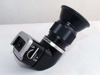 OLYMPUS OM VARIMAGNI right angle finder, bellows, om4ti  