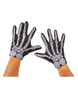 Skeleton Gloves  Gloves and Mitts Accessories & Makeup for Halloween 