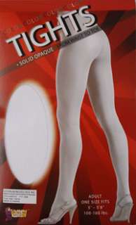Regular and Plus Size White Tights   Stockings, Pantyhose and Tights