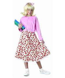 50s Sweetheart Costume for Kids  50s Girl Halloween Dress