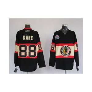 Patrick Kane #88 NHL Chicago Blackhawks Black/white Hockey Jersey Sz50 