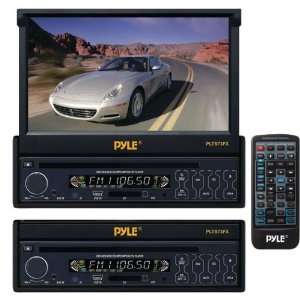 SINGLE DIN IN DASH MOTORIZED TOUCHSCREEN TFT/LCD MONITOR WITH DVD 