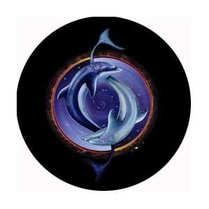  Ying Yang Dolphin Spare Tire Cover Automotive