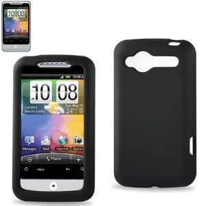   Cell Phone Case for HTC WILDFIRE G8   BLACK Cell Phones & Accessories