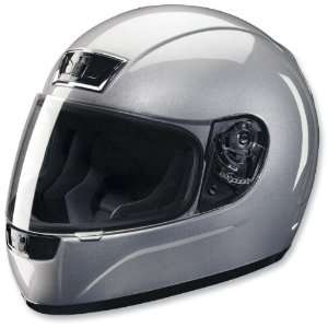  Z1R Phantom Full Face Motorcycle Helmet Silver Extra Small 