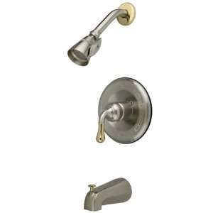   Brass PKB1639 single handle shower and tub faucet
