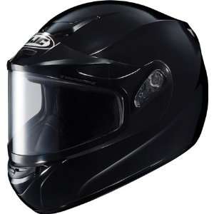    HJC CS R2 Solid Full Face Snowmobile Helmet Black Automotive