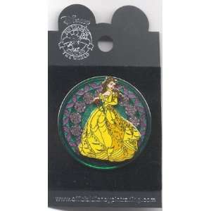  Disney Pin (Belle/Beauty & the Beast) from the Stained 