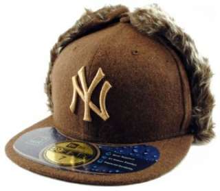 NEW ERA KNOCK COLD DOG EAR NEW YORK YANKEES FITTED CAP NEA 