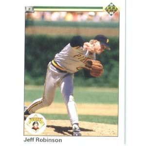  1990 Upper Deck #403 Jeff D. Robinson   Pittsburgh Pirates 