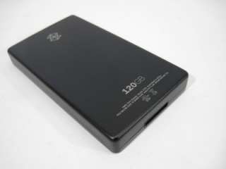 AS IS Black Microsoft Zune 120GB  Digital Multimedia Player  