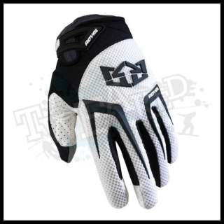 New 2010 Royal Racing Pro Gloves   X Large, White / Black Part # 9407 