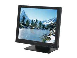   Black 15 5 wire Resistive LCD Touchscreen Monitor Built in Speakers