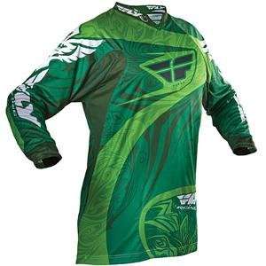    Fly Racing Evolution Jersey   2009   X Large/Green Automotive
