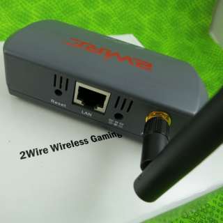 New 2Wire Wireless Gaming Adapter Wi Fi XBOX360 XBOX 360 PS3 