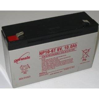   Volt/10 Amp Hour Sealed Lead Acid Battery with 0.250 Fast on Connector