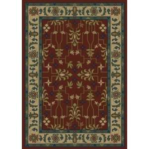   Deco Life Indian Transitional Area Rugs Red 2x6 Runner
