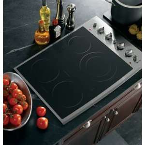 com GE Profile PP932SMSS 30 Built In CleanDesign Electric Cooktop 