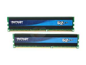 Patriot Gamer 2 Series 8GB (2 x 4GB) 240 Pin DDR3 SDRAM DDR3 1600 (PC3 