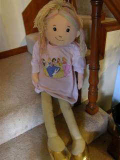 Huge Groovy Girl Doll Plush Stuffed Toy Pillow 42.5 Lg  