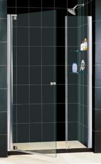 DREAMLINE 40 42 NEW ELEGANCE 3/8 GLASS FRAMELESS PIVOT SHOWER DOOR 