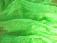 C41 Green Sparkle Organza Fabric Curtain Decor by Meter  