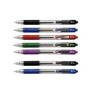 Zebra Pen Corporation Products   Ballpoint Pen, Retractable, 1.0mm Pt 