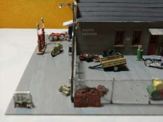 Built train model building. Diorama. HO Scale 187 DPM. Harlee & Sons 