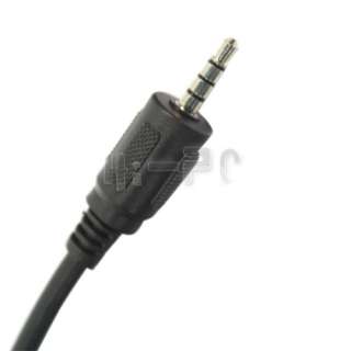 5mm Mini AV to 3 RCA Male Adapter Audio Video Cable  