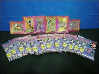 Power Puff Girls Trading Cards Super Pack 12 Foil Packs  