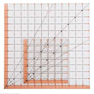 Fiskars Acrylic Square Rulers 12 1/2 & 6 1/2  