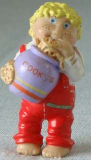 1984 CABBAGE PATCH Doll FIGURE Blonde BOY & Cookie Jar  
