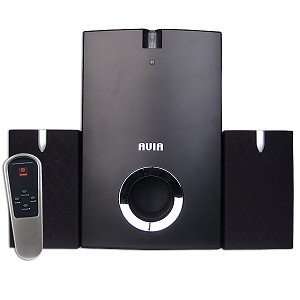   Piece 2.1 Personal Speaker System with Remote (Black) Electronics
