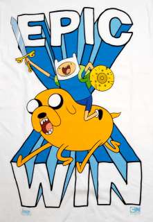Adventure Time Epic Win Finn And Jake Cartoon T Shirt Tee  