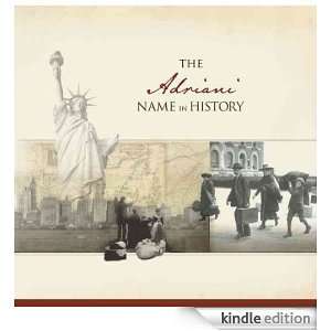 The Adriani Name in History Ancestry  Kindle Store