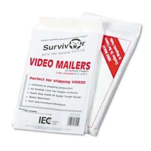  Tyvek Air Bubble Lined Video Mailers   Flap Stik, Side Seam 