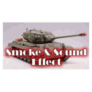   Scale RC AirSoft Smoking Tank (Sound & Smoke Effect) Toys & Games
