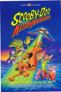 SCOOBY DOO AND THE ALIEN INVADERS MOVIE POSTER  