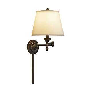 allen + roth Bronze Traditional Arm Wall Sconce 37260