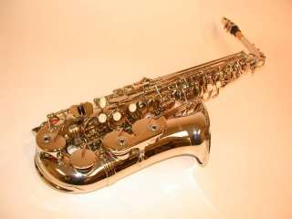 Rossetti Student Eb Alto Sax Saxophone, Nickel, NEW  