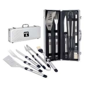  Tennessee Stainless Steel BBQ Tool Set & Aluminum Case 