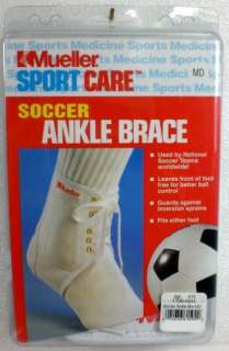 Mueller Soccer Lace Up Ankle Brace Support Medium M NEW  