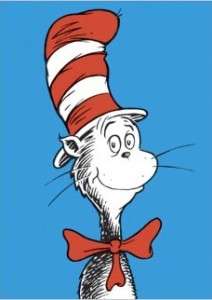 Birthday Greeting Card   Cat In The Hat Dr. Suess  