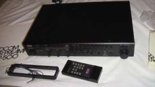 ADCOM GTP 500 TUNER PREAMP WITH REMOTE AND MANUAL  