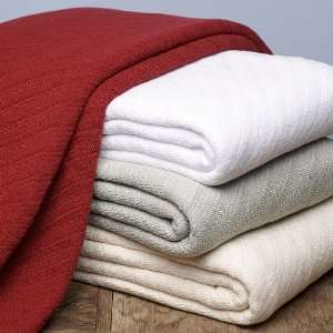  100% Cotton Thermal Blanket, Full/Queen Blanket