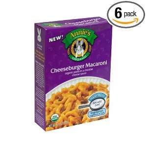   Homegrown Organic Cheeseburger Macaroni, 6.5000 ounces (Pack of6