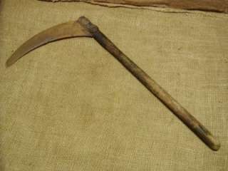 Vintage Scythe Knife Antique Farm Tool Old Blade Tools  
